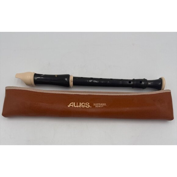 Aulos Soprano Recorder Model A204AF Finger Disabilities or Limited Dexterity - Picture 1 of 9